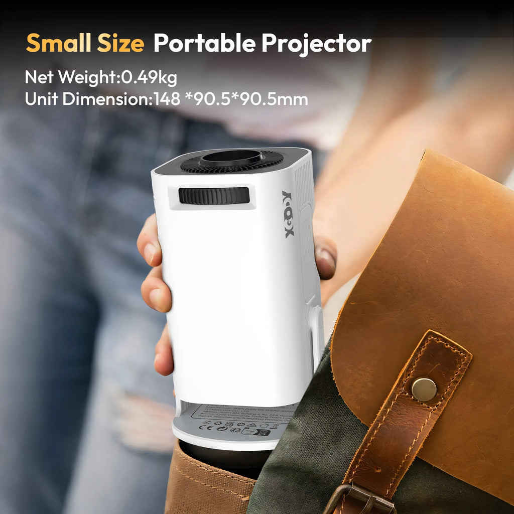Lunano Proyector — Proyector 4K Android WiFi6 Portátil
