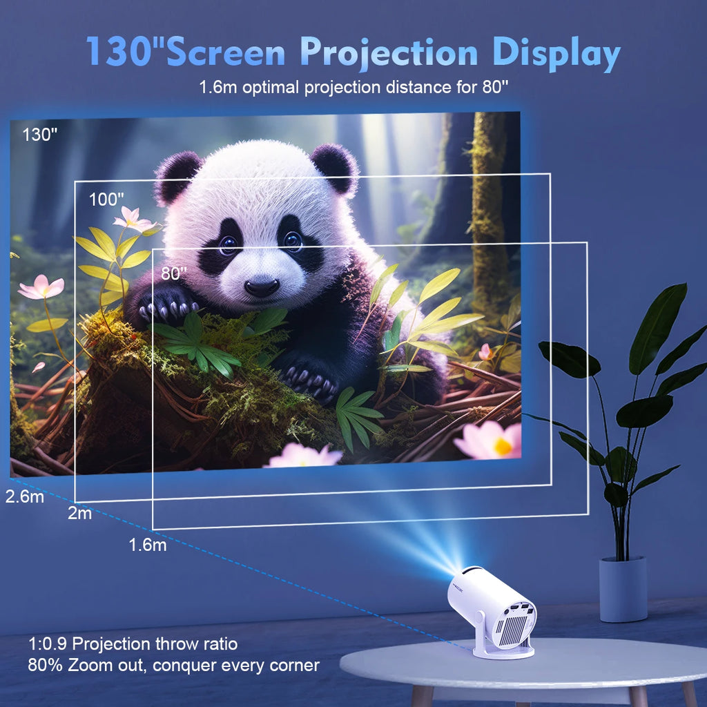 Lunano Proyector Pro — Magcubic HY300 Pro Android 14 WiFi6