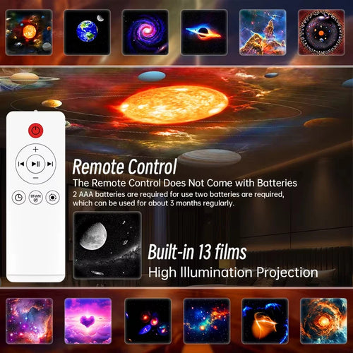 Lunano Nova — Proyector de Galaxia con Mando a Distancia