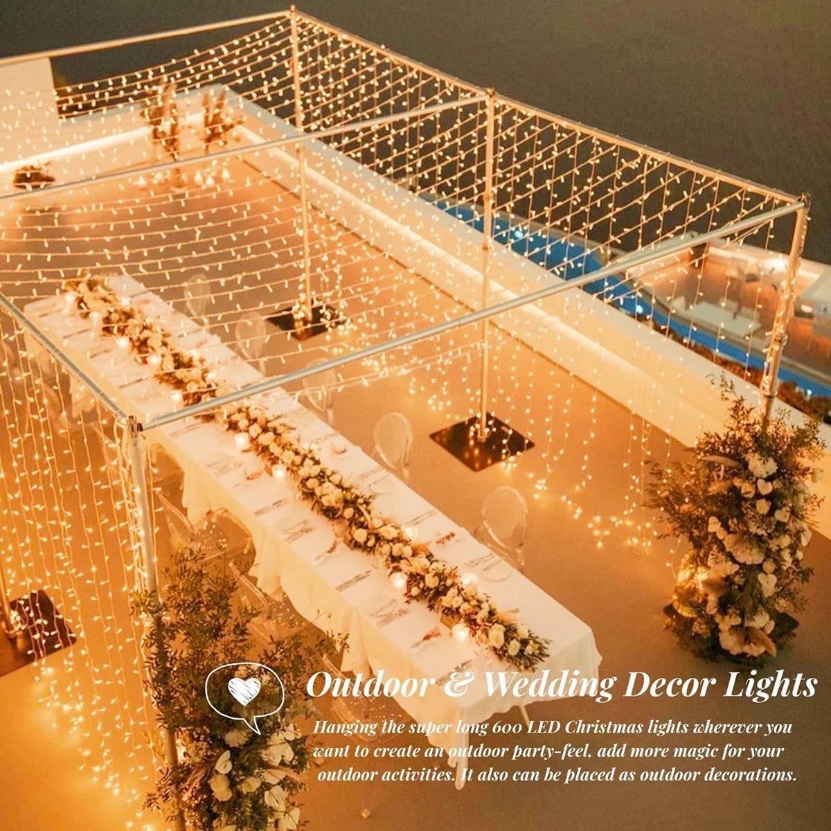 100M String Lights Led Fairy Lights Christmas Garland For Home New Year Party Outdoor Garden Street Christmas Decoration