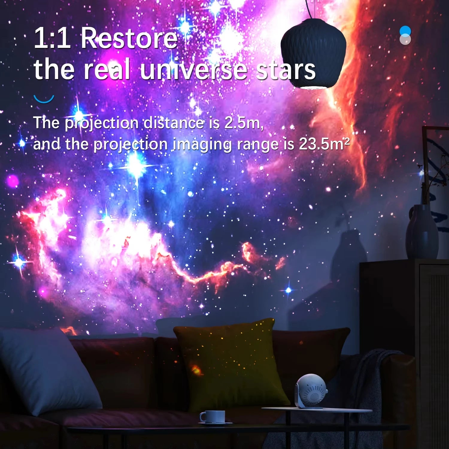 Lunano Nova — Proyector de Galaxia con Mando a Distancia